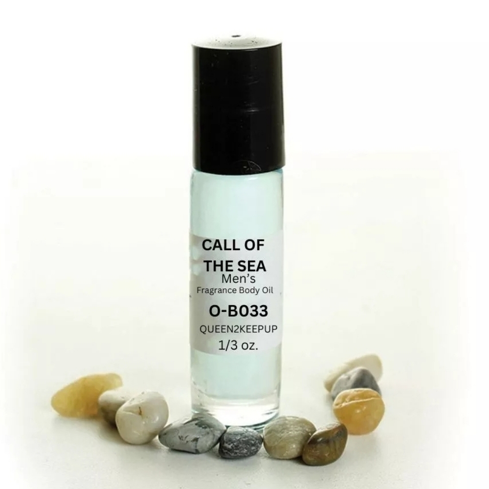 Call of the Sea (Men) Body Oil 10 ml Fragrance All Natural 1/3 oz Roll-On Scent